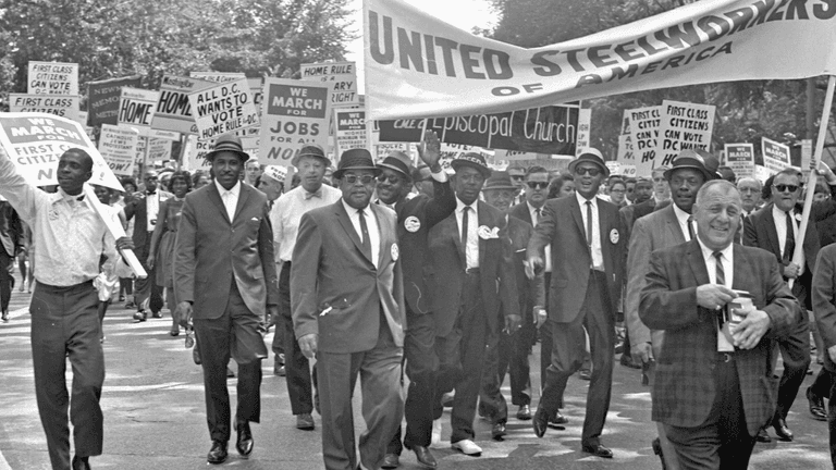 Young Worker March on Washington Draws Thousands in Historic Demonstration