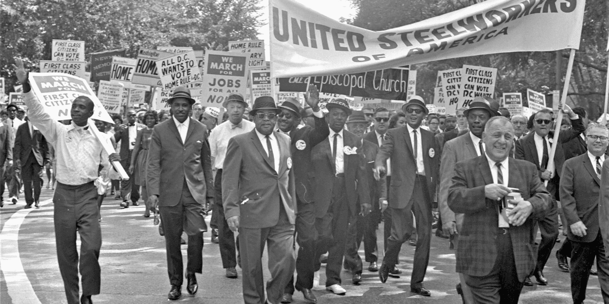 Young Worker March on Washington Draws Thousands in Historic Demonstration