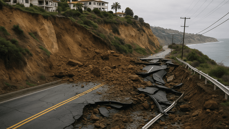 State of Emergency Declared in Rancho Palos Verdes Due to Landslides