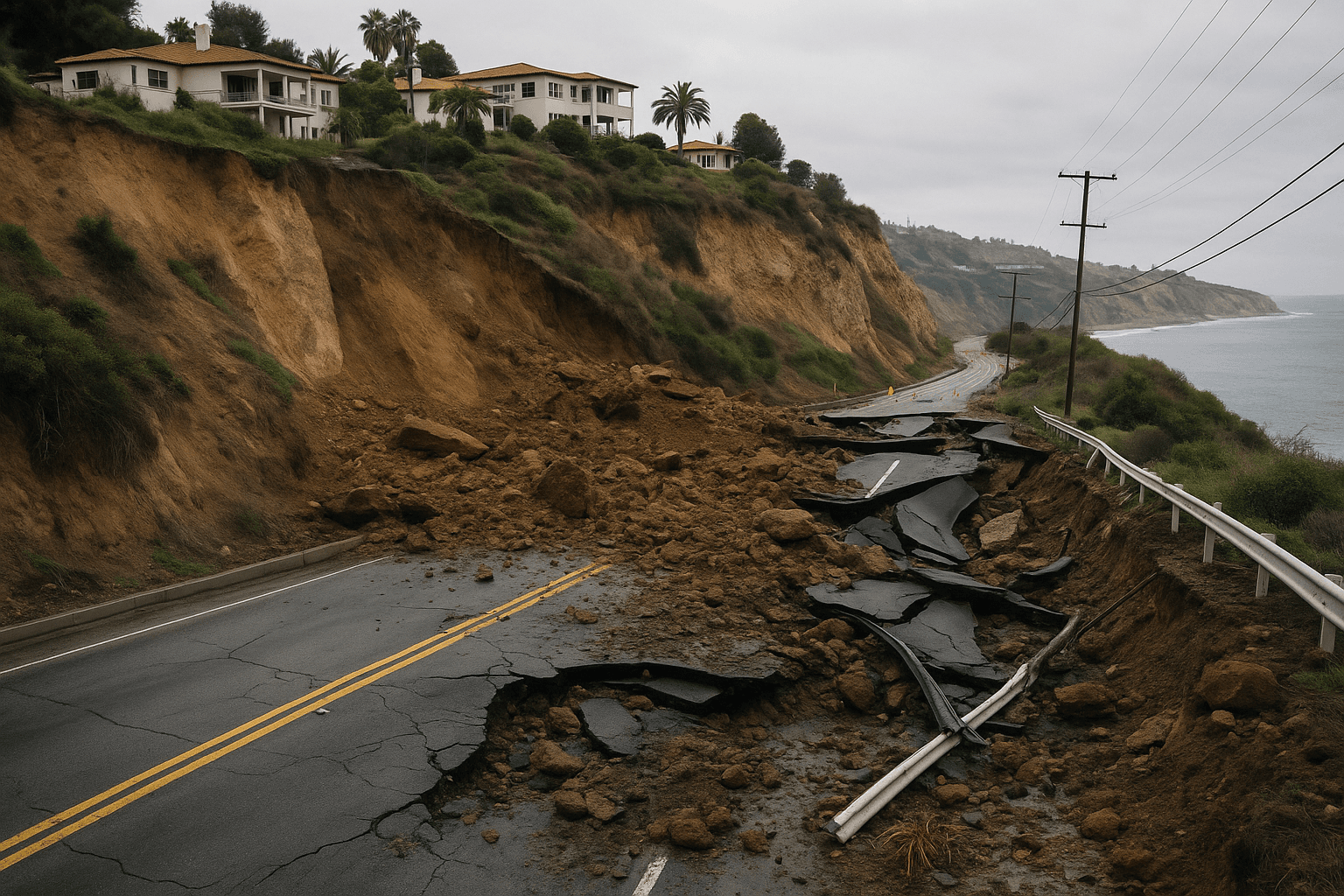 State of Emergency Declared in Rancho Palos Verdes Due to Landslides