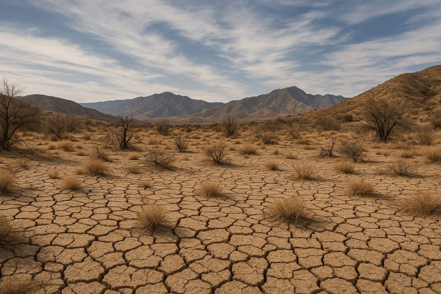 Severe Drought Conditions Affect Southern California
