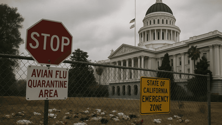 California Declares Statewide Emergency Due to Avian Flu Outbreak