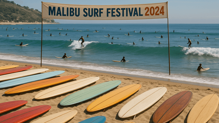 The Revival of the California Surf Culture: The 2024 Malibu Surf Festival