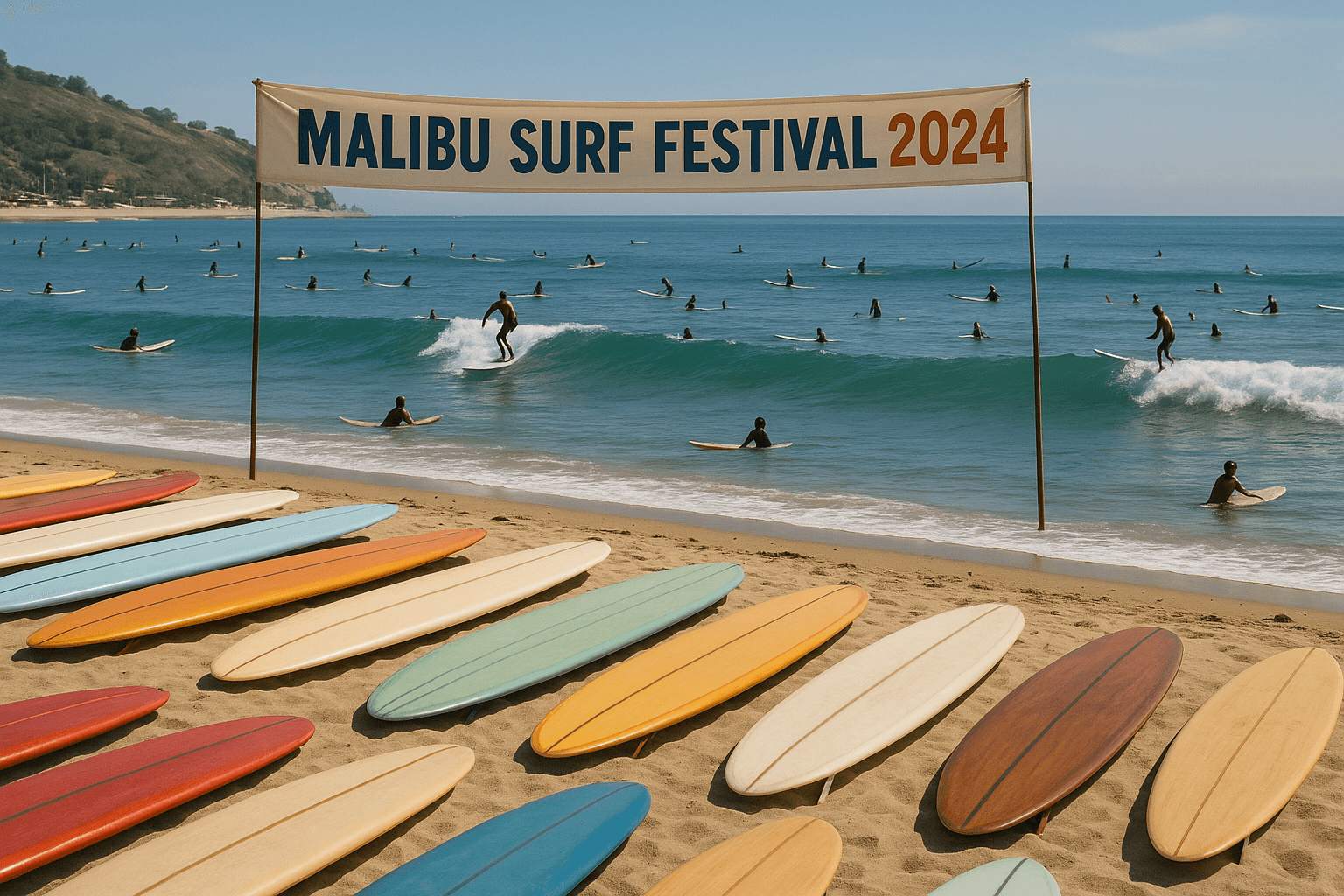 The Revival of the California Surf Culture: The 2024 Malibu Surf Festival