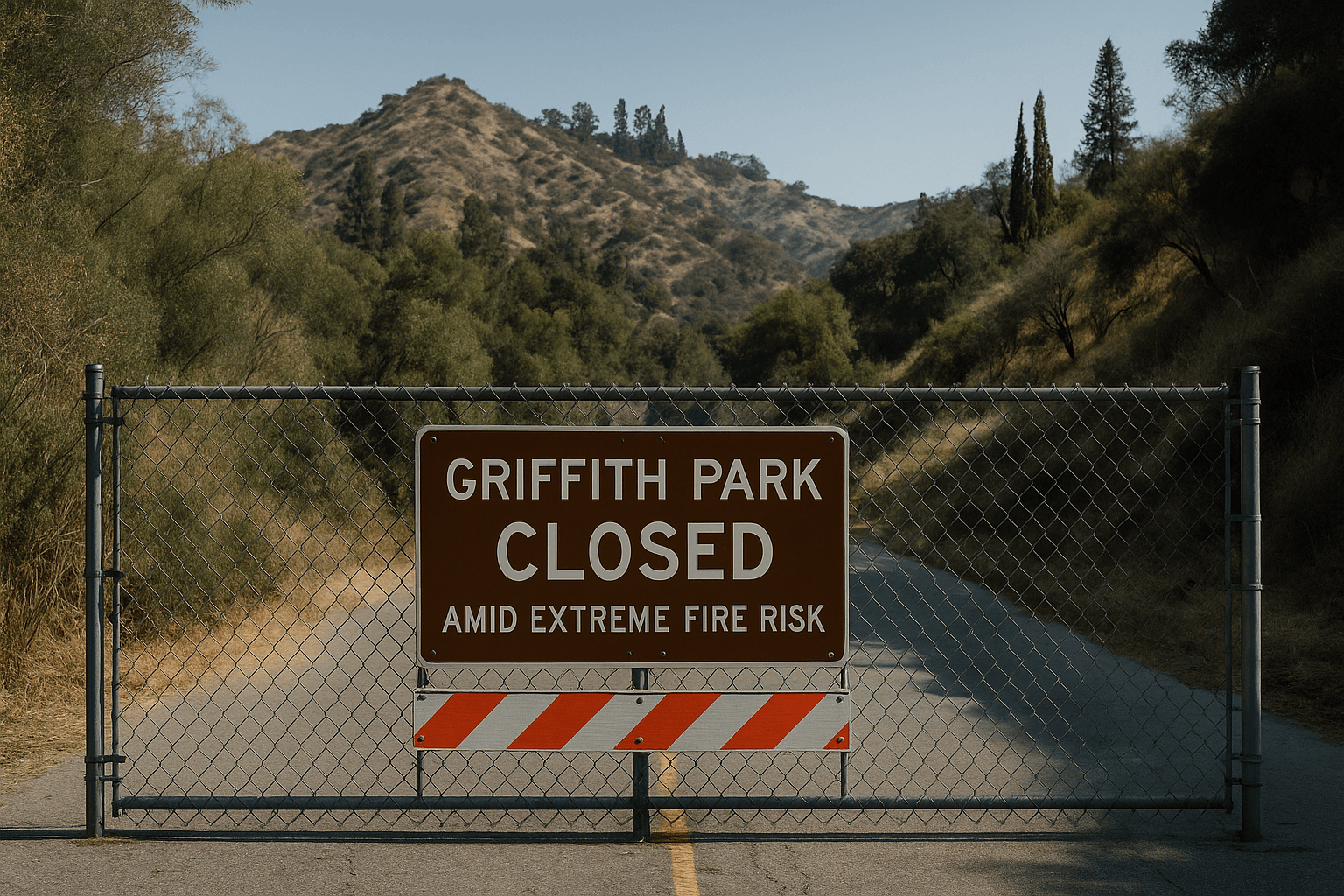 Griffith Park Closes Amid Extreme Fire Risk