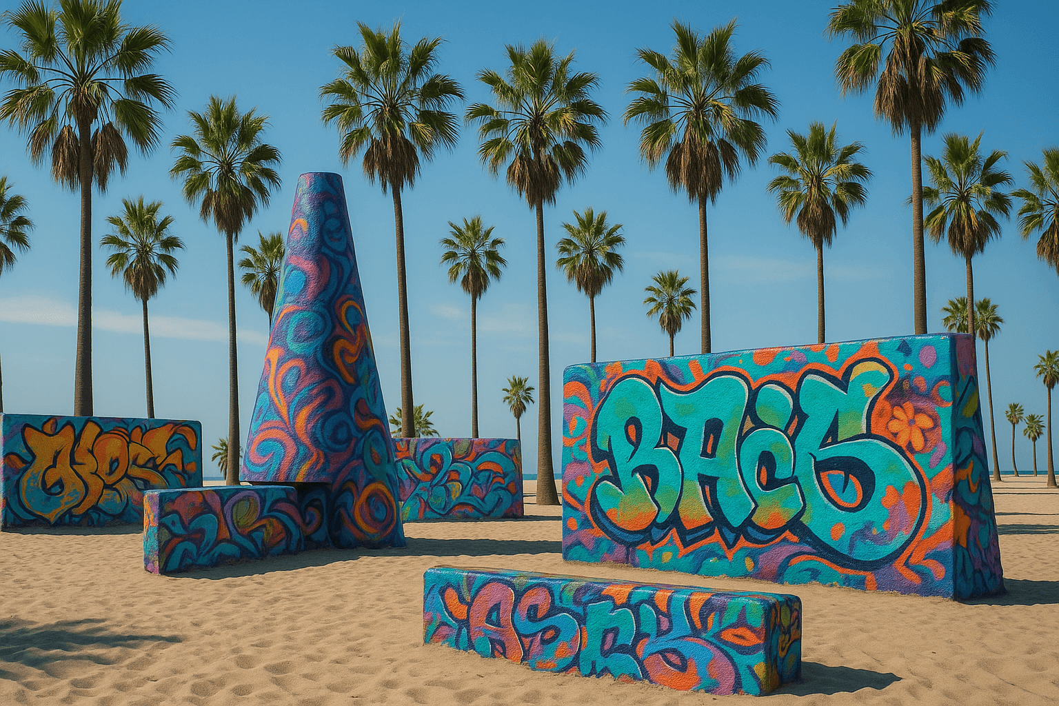 Exploring the Colors of Southern California: The Rise of Local Street Art at the Venice Art Walls