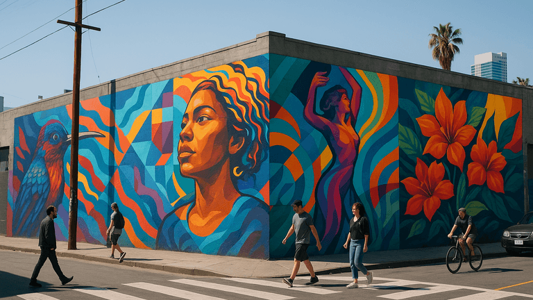 Street Art Revolution: LA’s Mural Scene Takes Center Stage in 2024