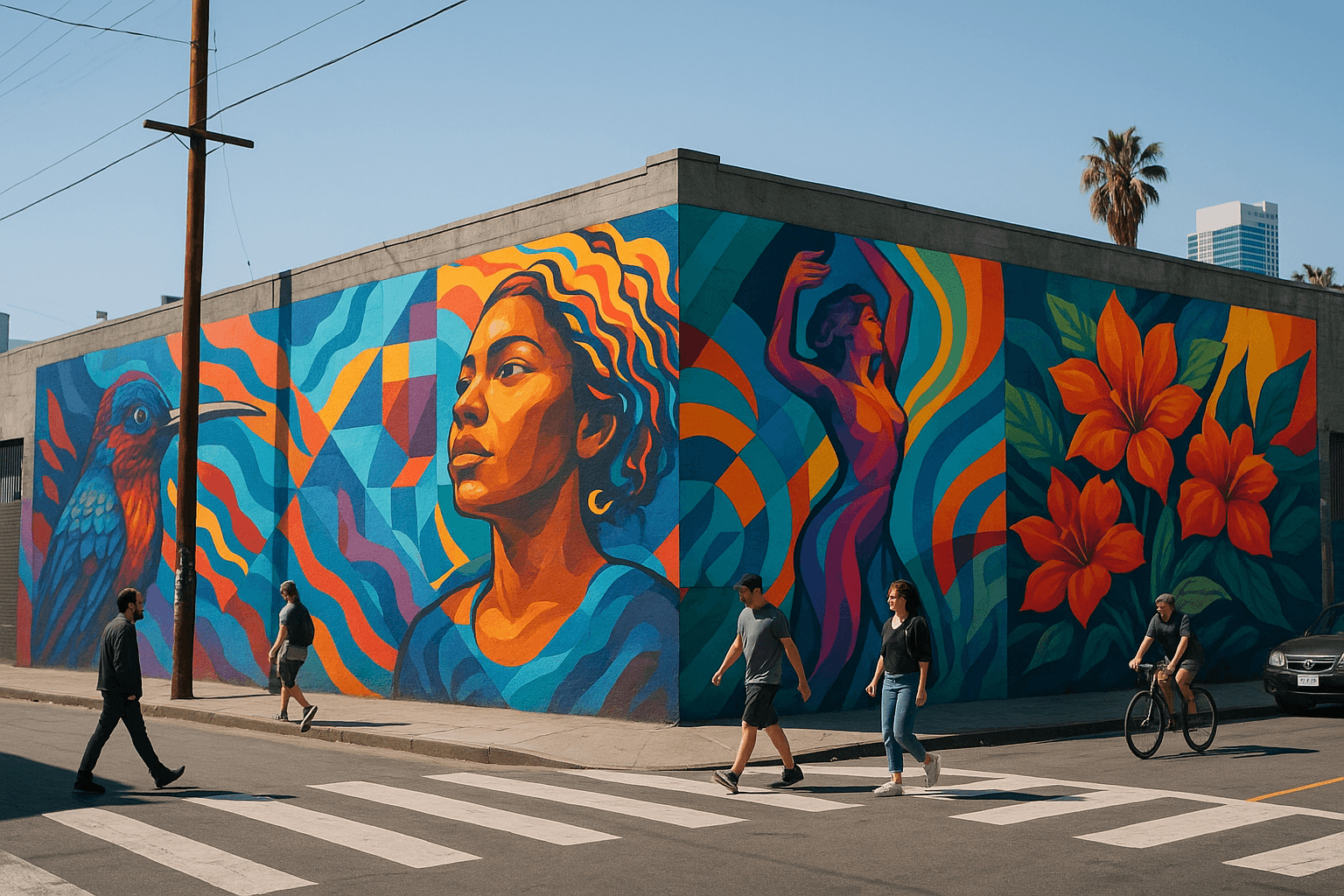 Street Art Revolution: LA’s Mural Scene Takes Center Stage in 2024