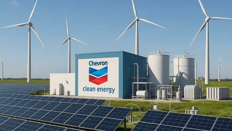 Chevron’s $500 Million Investment in Clean Energy to Drive the Future of Sustainable Technologies