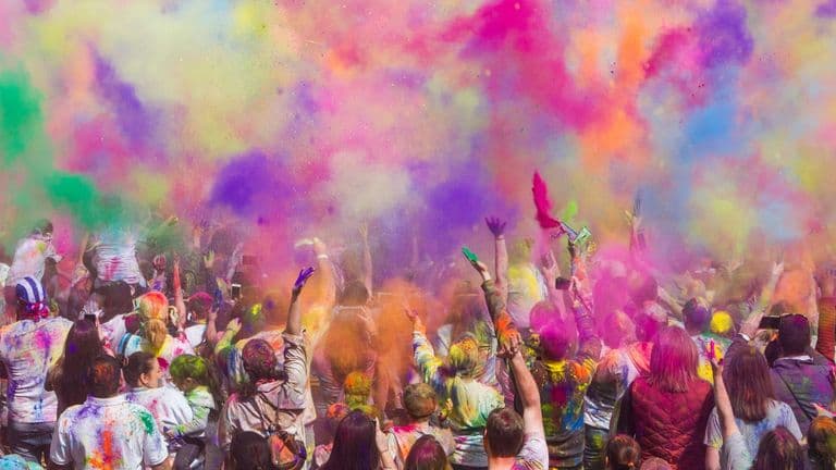 Holi Festival Brings Colorful Celebration to Redondo Beach