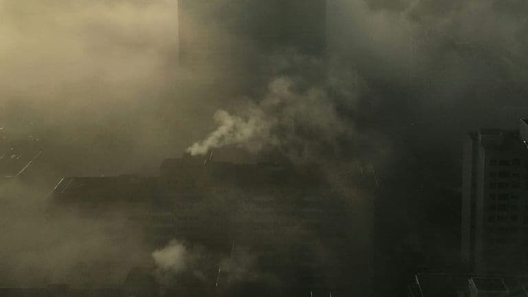 Map Shows Poor Air Quality Across Southern California Due to Ongoing Wildfires
