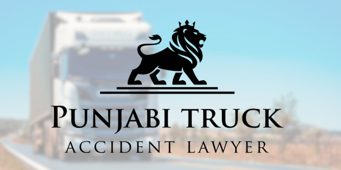 "Punjabi Truck Accident Lawyer logo, representing a law firm specializing in truck accident cases for California’s Punjabi-speaking community."