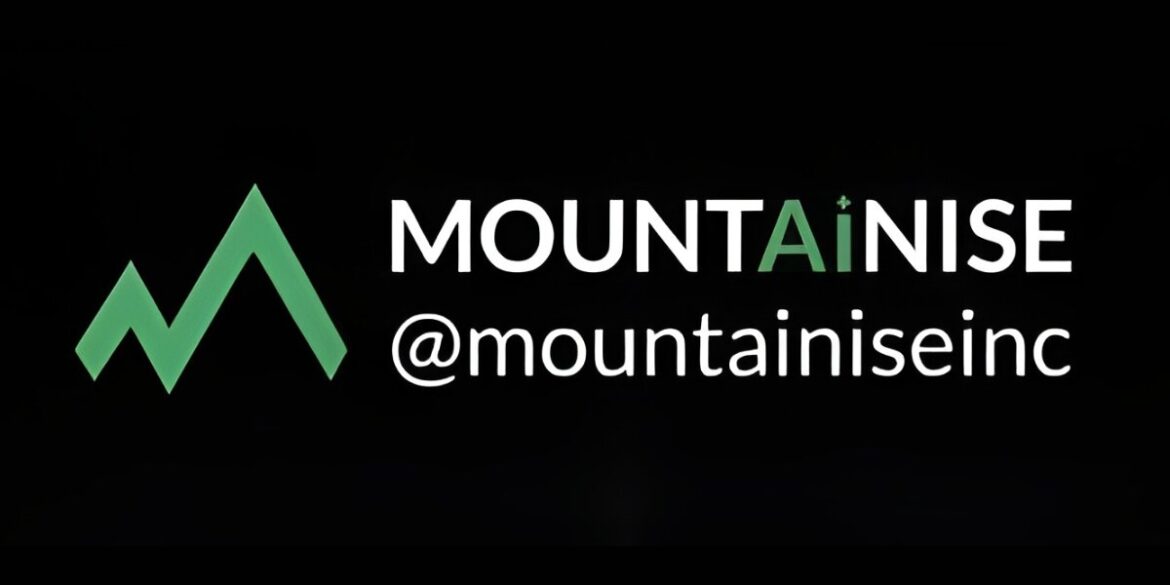 Mountainise Inc. logo with green mountain icon and the name MOUNTAInISE, reflecting innovation in AI and digital solutions.